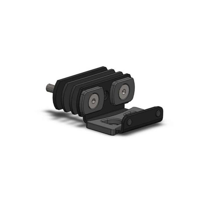 Support bloque disque moto URBAN UR14S/UR10 (tube carré)