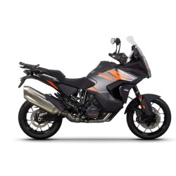 Kit top case alu Shad TERRA TR48 BLACK + support (K0DV11ST) KTM SUPER ADVENTURE 2021 2