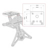 Barracuda universal plate holder