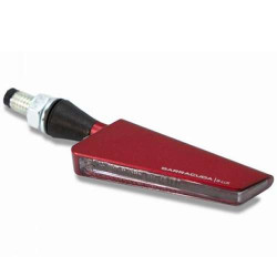 Clignotants moto séquentiels Barracuda SQ-LED B-LUX Rouge