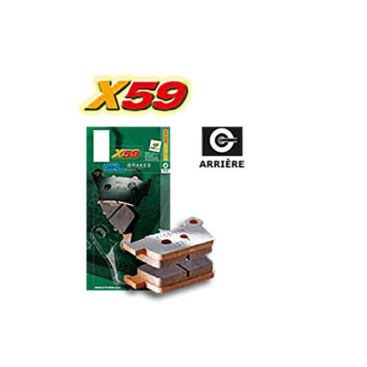 Plaquettes de frein sinter CL BRAKES 2353X59