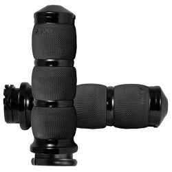 Poignées moto AVON AIR CUSHIONED GRIPS Harley-Davidson Noir