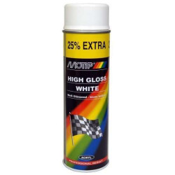 Peinture Blanc brillant MOTIP - 500 ml