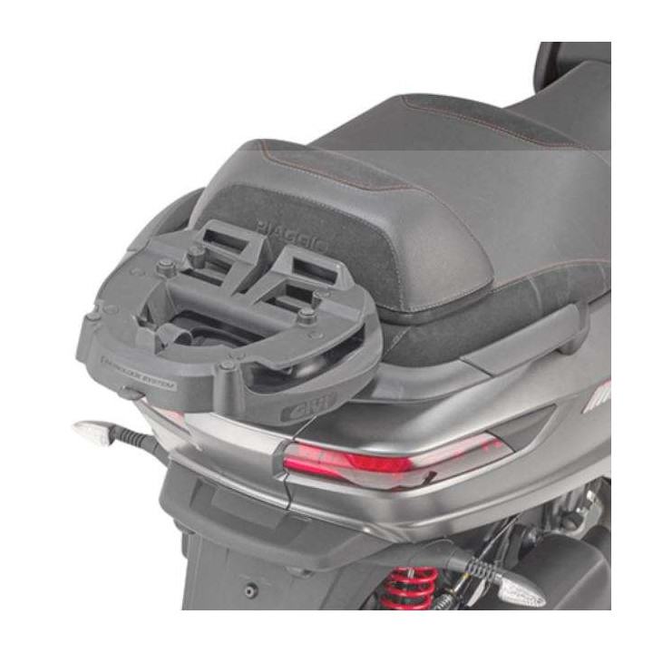 Support Top Case Givi SR5613 sans platine Piaggio MP3 350-400-500 Sport Business 2018-2021