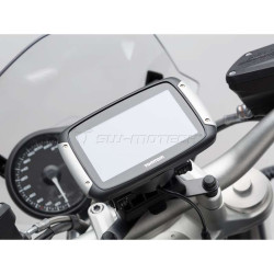 SW-Motech QUICK-LOCK GPS bracket BMW R1200R 15- HIMALAYAN 2
