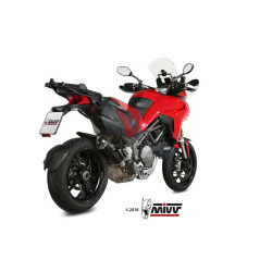 Mivv DELTA RACE approved muffler Inox black (D.034.LDRB) Ducati Multistrada 1200/1260 2