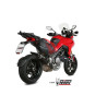 Silencieux homologué Mivv DELTA RACE Inox noir (D.034.LDRB) Ducati Multistrada 1200/1260