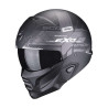 Casque Scorpion EXO-COMBAT II XENON Noir mat / Blanc