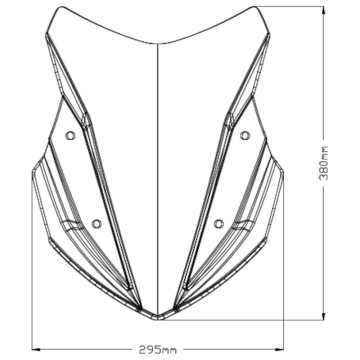 Bulle Puig SPORT (20773) Honda NC750X 21-