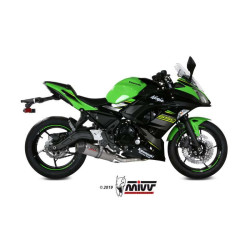 Complete line Mivv OVAL Titanium (K.044.L4C) Kawasaki Z650 2