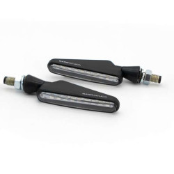Barracuda SQB-LED BASIC sequential motorcycle turn signals Black