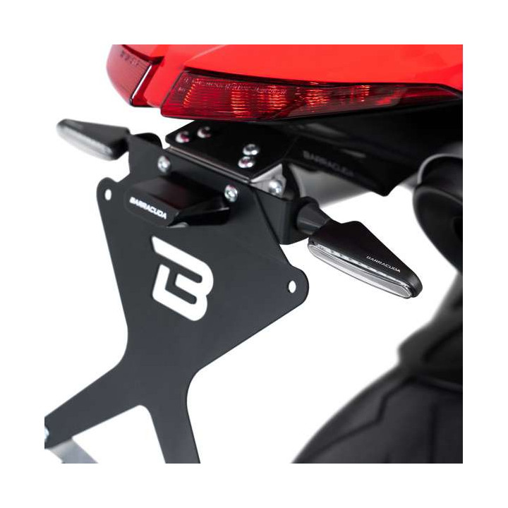 Clignotants moto séquentiels Barracuda SQB-LED BASIC Noir