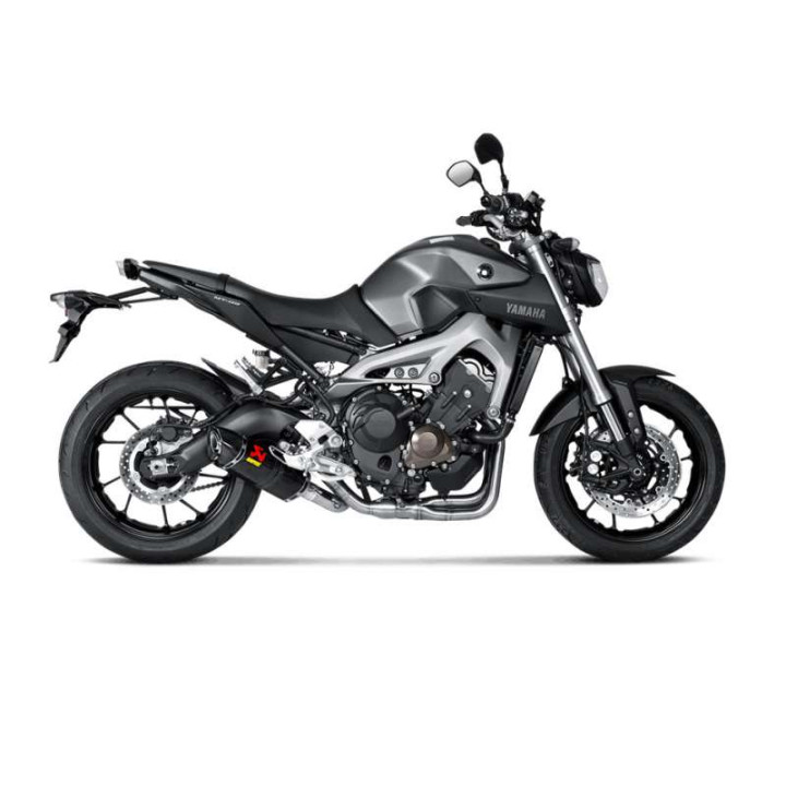 Complete Akrapovic RACING Carbon line Yamaha MT-09 / XSR900