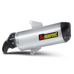 Silencieux homologué Akrapovic Inox SRV850 / GP800