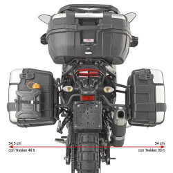 Support valises Givi MONOKEY PLO2145MK Yamaha 700 Ténéré 2021-2024 2
