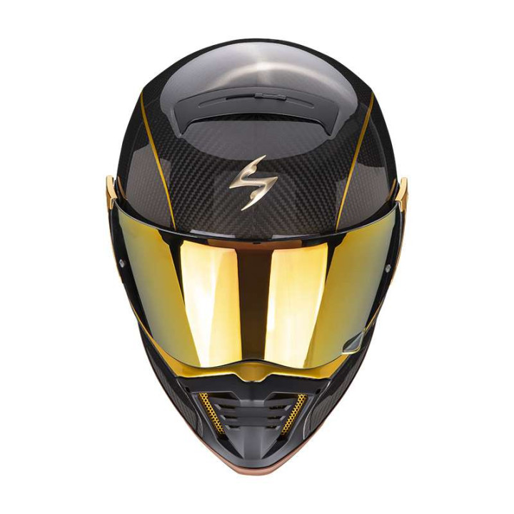 Scorpion EXO-HX1 CARBON SE BLACK / GOLD Helmet