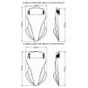 Bulle Puig TOURING avec spoiler (20753H) Honda NC750X 21-
