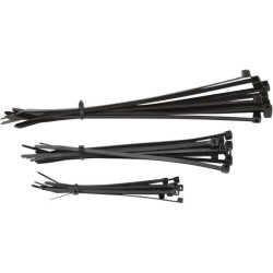 Colliers rilsans nylon 30pcs Moose Racing Noir