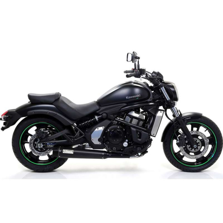 Silencieux Homologué Arrow REBEL Dark (74505RB) VULCAN S 650 17-