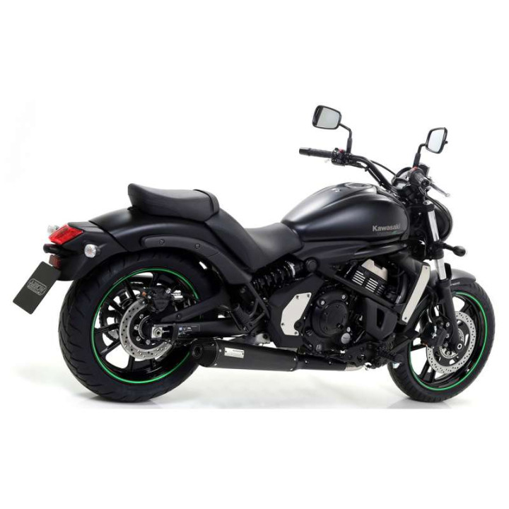 Silencieux Homologué Arrow REBEL Dark (74505RB) VULCAN S 650 17-