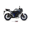 Silencieux homologué Mivv GP Inox noir Yamaha MT-03
