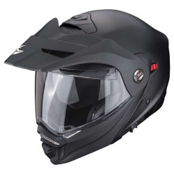 Casque moto modulable Scorpion ADX-2 SOLID NOIR MAT