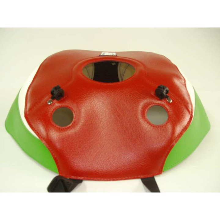 Tapis de réservoir Bagster rouge/blanc/vert (1157C) Kawasaki ZXR750 Stinger