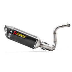 Complete Akrapovic RACING Carbon line BMW G310GS / R 17-