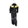 Ensemble de pluie veste+pantalon Mad Noir/Fluo taille XS