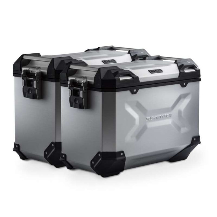 45L/37L SW-Motech TraX ADVENTURE Ducati Desert X aluminum suitcase kit