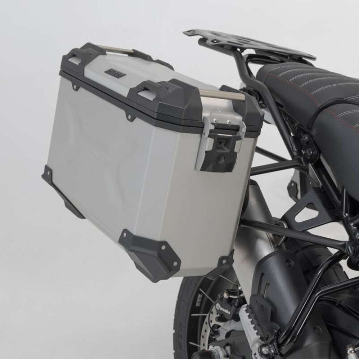 45L/37L SW-Motech TraX ADVENTURE Ducati Desert X aluminum suitcase kit