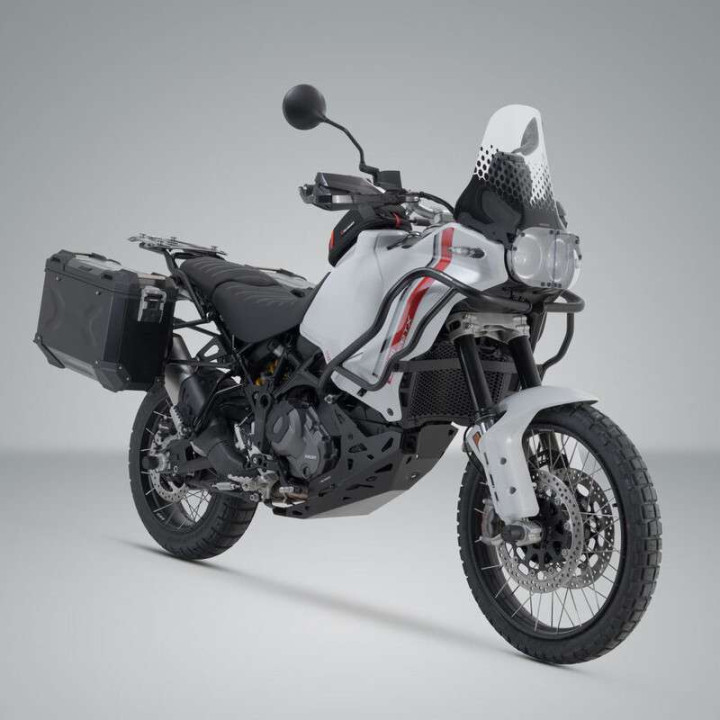 45L/37L SW-Motech TraX ADVENTURE Ducati Desert X aluminum suitcase kit