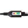 Câble d’alimentation permanent Tecmate O-124 avec contrôle de charge