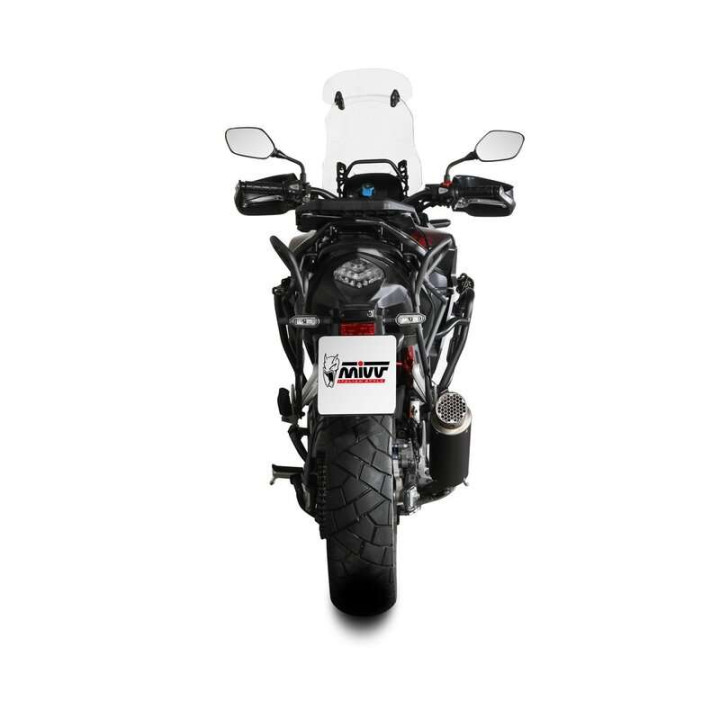 Mivv GP PRO approved muffler Inox black (H.084.LXBP) Honda CB500X