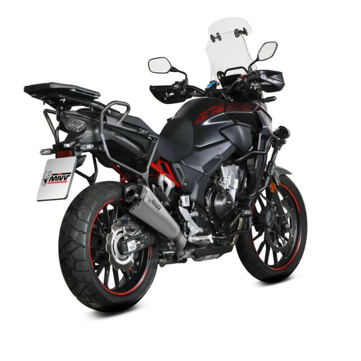 Silencieux homologué Mivv DELTA RACE Inox (H.084.LDRX) Honda CB500X