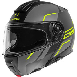 Casque moto modulable Schuberth C5 Master Jaune