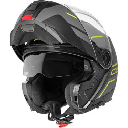 Casque moto modulable Schuberth C5 Master Jaune 2