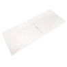 Clear pinlock anti-fog adhesive lens