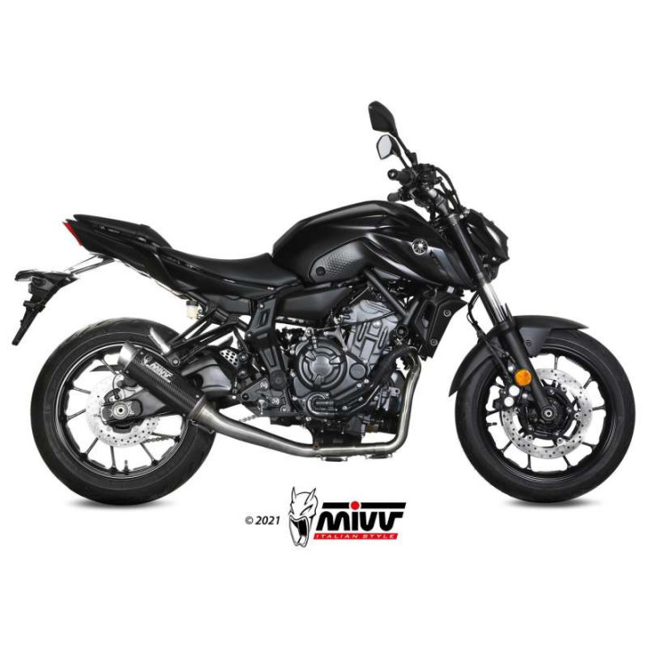 Ligne complète Mivv GP PRO Carbone (Y.065.L2P) MT-07 21-