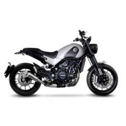 LeoVince LV-10 stainless steel approved muffler (15226) Benelli Leoncino/Trail 500 2
