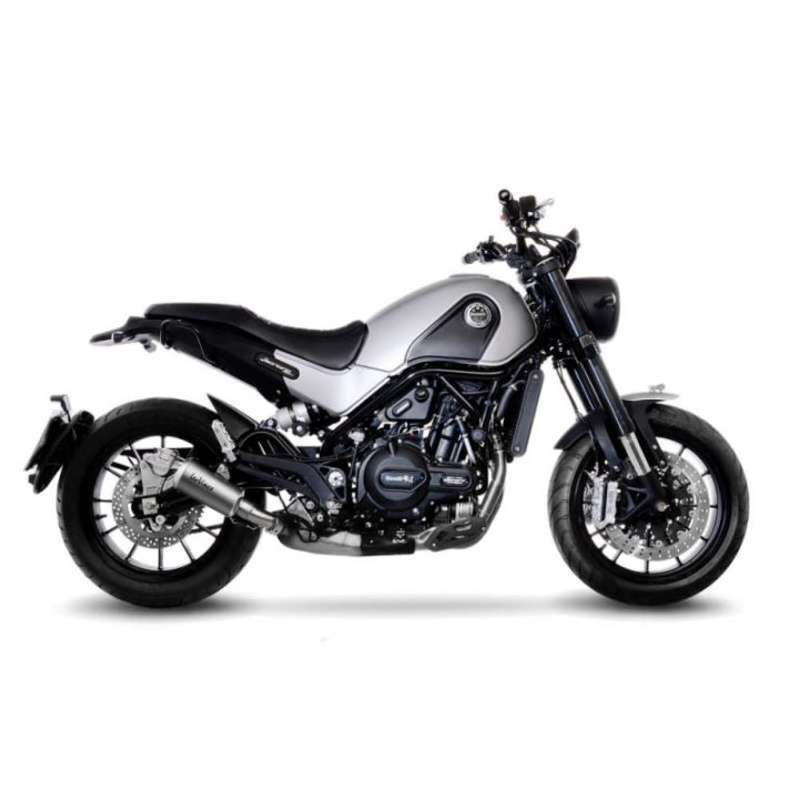 LeoVince LV-10 stainless steel approved muffler (15226) Benelli Leoncino/Trail 500