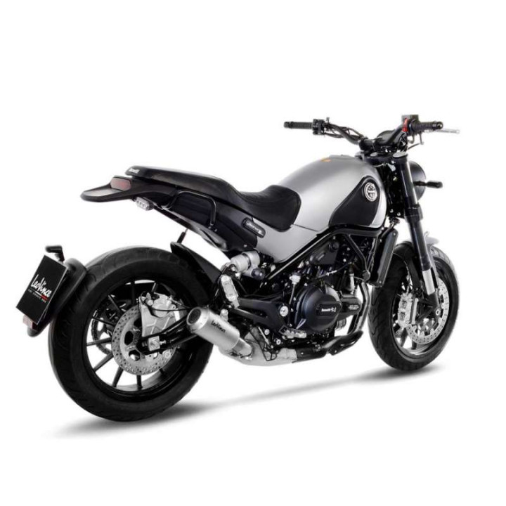 LeoVince LV-10 stainless steel approved muffler (15226) Benelli Leoncino/Trail 500