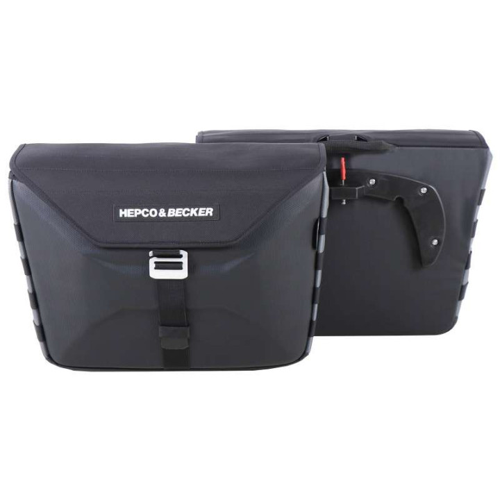 Hepco &amp- Becker X-TRAVEL 50-liter motorcycle panniers (C-BOW)