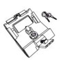 Shad D1B50MAR complete lock for SH50 top case