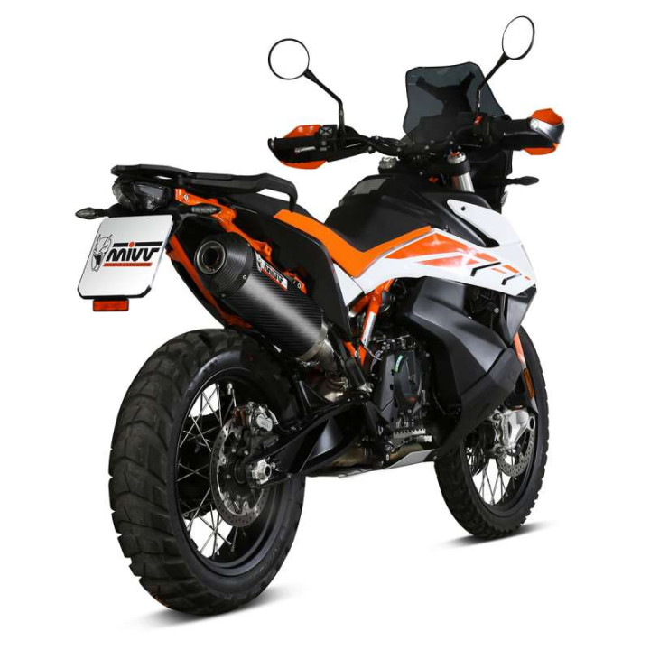 Mivv OVAL Carbon-approved muffler (KT.021.LEC) KTM 790 ADVENTURE