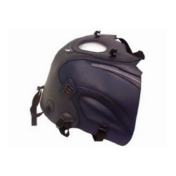 Tapis de réservoir Bagster anthracite/bleu fonce/pointe acier (1335I) Suzuki XF650 Free Wind