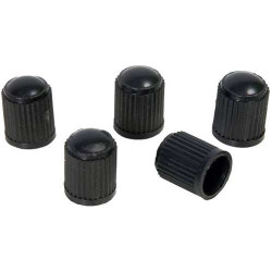 Set of 5 plastic valve caps Auto/Moto