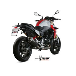 Mivv DELTA RACE approved muffler Inox black (B.038.LDRB) BMW F900R 2