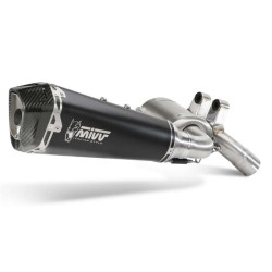 Silencieux homologué Mivv DELTA RACE Inox noir (B.038.LDRB) BMW F900R