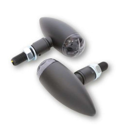 Clignotants moto HIGHSIDER MICRO BULLET NOIR